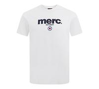 Merc of London Herren Brighton, T-Shirt, Weiß (White), X-Large