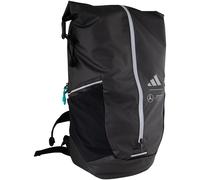 adidas Unisex MERCEDES - AMG PETRONAS FORMULA ONE TEAM ADAPTIVE PACKING SYSTEM BACKPACK, black/REFLECTIVE SILVER/semi mint rush, One Size