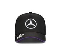 MERCEDES AMG PETRONAS F1 2024 Lewis Hamilton Trucker Kappe - Schwarz - Einheitsgröße