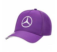 MERCEDES AMG PETRONAS F1 2024 Lewis Hamilton Trucker Kappe - Lila - Einheitsgröße