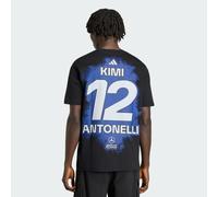 MERCEDES AMG PETRONAS FORMULA 1 TEAM KIMI ANTONELLI NAME & NUMBER T-SHIRT Black S
