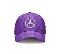 Mercedes-AMG Fahrerkappe Lewis Hamilton 2023 – Lila – Unisex – Einheitsgröße