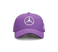 MERCEDES AMG PETRONAS Formula One Team - Offizielle Formel 1 Merchandise Kollektion - Lewis Hamilton 2022 Team Kappe - Violett - Erwachsene - Einheitsgröße