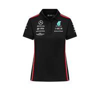 MERCEDES AMG PETRONAS Formula One Team - Team-Poloshirt für Damen 2023 - Schwarz - Größe: XL