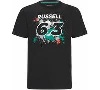 Mercedes-AMG Petronas Russell T-Shirt schwarz XS