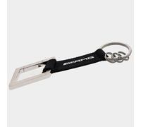 Mercedes-AMG Schlüsselanhänger Karabiner silber schwarz B66959849