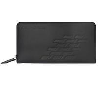 Mercedes-Benz AMG Geldbörse Damen schwarz Rindleder Polyester Portemmonaie