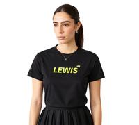 Mercedes-Benz AMG Petronas F1 MAPF Damen T-Shirt Lewis Hamilton Baumwoll-Shirt Kurzarm-Shirt 701227127 001 Schwarz L