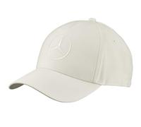 Mercedes-Benz Cap Damen Creme Basecap Basballcap Baumwolle (Bio)