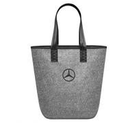 Mercedes-Benz Mercedes-Benz Kollektion Einkaufstasche Shopper grau/schwarz | B66952989