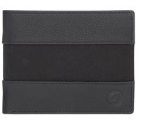 Mercedes-Benz Geldbörse Herren Classic schwarz Leder Polyamid Portemmonaie