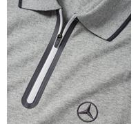 Mercedes-Benz Poloshirt Herren grau Größe 2XL