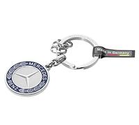 Mercedes-Benz Schlüsselanhänger Stuttgart | silberfarben | Edelstahl