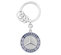 Mercedes-Benz Schlüsselanhänger Stuttgart | silberfarben | Edelstahl