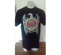 Merch-Slayer - Silver Eagle T-Shirt (Blk,Xl,Male)