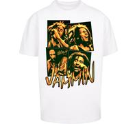 Merchcode Bob Marley Jammin Live Oversize Tee MC1100 White-L