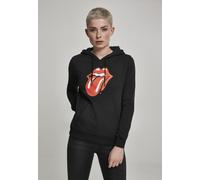 Merchcode Damen Hoodie Ladies Rolling Stones Tongue Hoody Black-XS