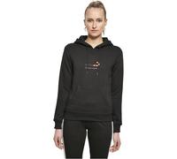 Kapuzenpullover MERCHCODE "Merchcode Damen Ladies Christmas Loading Heavy Hoody", Damen, Gr. XXL, schwarz, 65% Baumwolle, 35% Polyester, mehrfarbig, normal, ohne Ausschnitt, Pullover Kapuzenpullover (