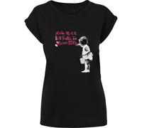 Merchcode Damen Ladies Dream Big T-Shirt Black-M