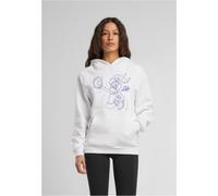 Merchcode Damen Lola Bunny Fluffy Hoody MC1257 White-XS