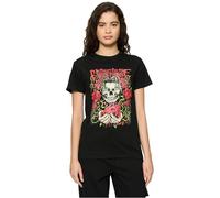 Merchcode Damen Mc777-ladies Bullet for My Valentine Bleeding Heart Tee T-Shirt, Schwarz, XS EU