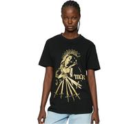 Merchcode Damen Mc872-ladies My Chemical Romance Gold Lady Tee T-Shirt, Schwarz, L EU