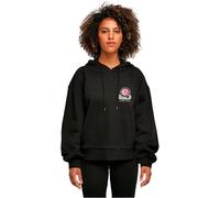 Merchcode Damen Kapuzenpullover Sunset Charm Oversized Schwarz XS