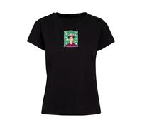Merchcode Damen T-Shirt Ladies Frida Kahlo - Green Box Tee, Regular Fit, Cotton 100%, 4XL