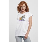 Merchcode Damen T-Shirt Ladies Tom & Jerry Pose Tee