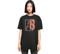 Merchcode Damen T-Shirt Ladies WD - Happy March Day Oversized Boyfriend Tee, Oversized Fit, Cotton 100%, XXL