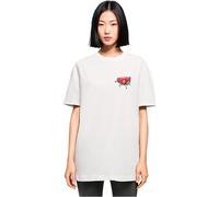 MERCHCODE Damen T-Shirt Ladies Wow Comic Boyfriend Tee, Oversized Fit, Cotton 100 Percent, XL