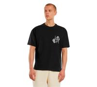 Merchcode Deathrow L.a Skull Hands Heavy Oversize Kurzarm-t-shirt