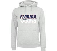 Kapuzenpullover MERCHCODE "Merchcode Herren Florida Gators Logo Hoodie", Herren, Gr. S, erdgrau, 65% Baumwolle, 35% Polyester, mehrfarbig, loose fit, ohne Ausschnitt, Pullover Kapuzenpullover (3115862