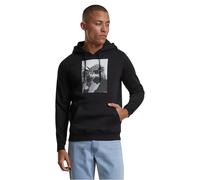 Mister Tee Hoodie F*ck the World – Herren – Schwarz/Grau/Weiß – Größe M