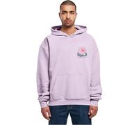 Merchcode Herren Kapuzenpullover, 100 Prozent Baumwolle, Lilac, M