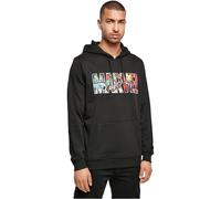 MERCHCODE Herren Kapuzenpullover, 65 Prozent Baumwolle, 35 Prozent Polyester, Black, S