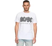 MERCHCODE Herren Mc480-acdc Back in Black Tee T-Shirt (1er Pack)