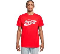 Merchcode Coca Cola Logo Tee in Gr. M in Rot