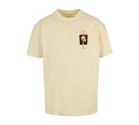Merchcode Herren Mp0006896-summer Icecream Heavy Oversize Tee T-Shirt, Softyellow, L EU