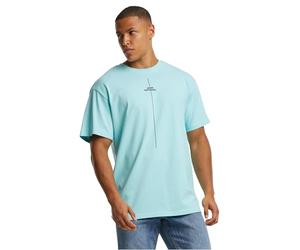 Merchcode Herren Mp0006978-think Different Heavy Oversized Tee T-Shirt, Berylblue, S EU