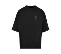Merchcode Herren T-Shirt K Heart Huge Tee, Oversized Fit, 100% Cotton, M