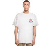 Merchcode Sunset Charm Oversized T-Shirt MP0008528 White-S