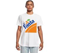 Merchcode Herren T-Shirt Fanta Logo Tee, Regular Fit, 100% Baumwolle, Größe M