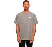 Merchcode Herren T-Shirt Love In The Air Acid Washed Heavy Oversize Tee, Oversized Fit, 100% Cotton,