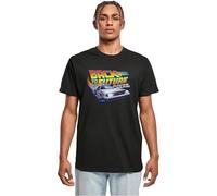 MERCHCODE Herren T-Shirt Outatime 85 Tee, Regular Fit, Baumwolle 100%, L