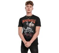 MERCHCODE Herren Tupac Makaveli Tee Black, 3XL
