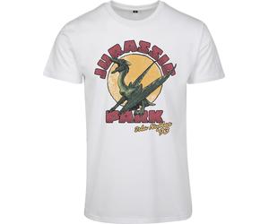 Merchcode Jurassic Park Isla Nybla Tee White-XS
