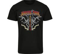 Merchcode Jurassic Park Rock Tee Black