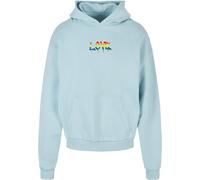 Merchcode Love TeddyOversized Hoody MP0008555 Oceanblue-M