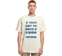 Merchcode The Wire A Man Heavy Oversized Kurzarm-t-shirt 2XL Sand